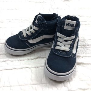 Vans Toddler Shoes Size 5 Blue SK8-HI ZIP